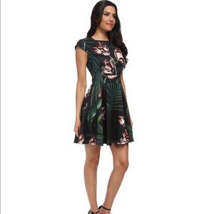 Ted Baker palm floral dress